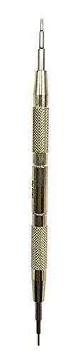بيرجيون حزمة جديدة من أداة Bergeon 6767-F Watch Spring Bar - مقبض طويل من الفولاذ المقاوم للصدأ مع برغي قابل للاستبدال - Image 2